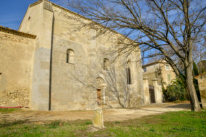 Chapelle Broussan Bellegarde entrée laterale