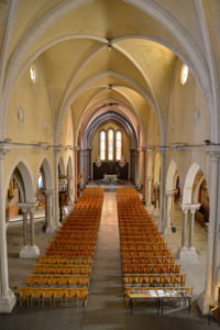 interieur de l'eglise saint jean baptiste de bellegarde