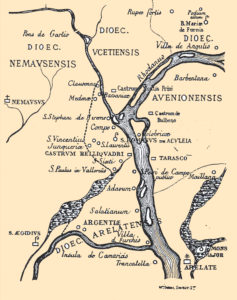 carte ancienne de la terre d'argence