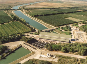 canal du bas Rhône à bellegarde