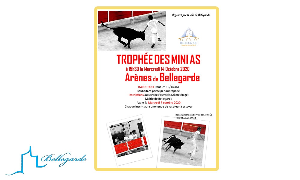 Fête d’Octobre – Trophée des Mini-as : plus que 2 jours pour les inscriptions