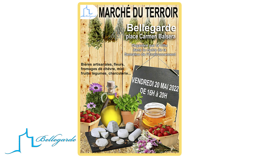 MARCHÉ DU TERROIR: 20 MAI