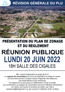 REUNION PUBLIQUE A BELLEGARDE