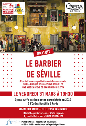 Affiche barbier de seìville
