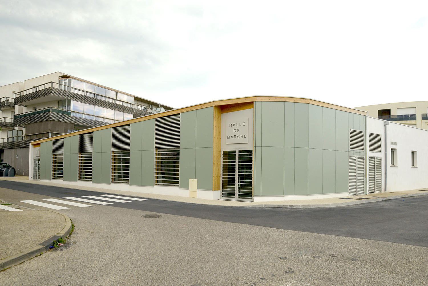 B1 halle (2) maquette 3D halles Bellegarde