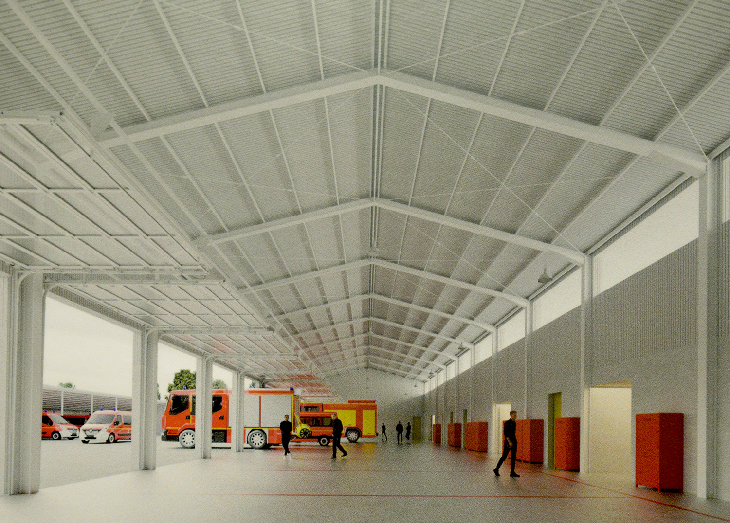 H5 hangar IMPLANTATION NOUVELLE CRÈCHE DE BELLEGARDE